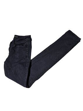 Bullhead Low Rise Skinniest Jeans Womens Size 25 Dark Gray Denim Pants